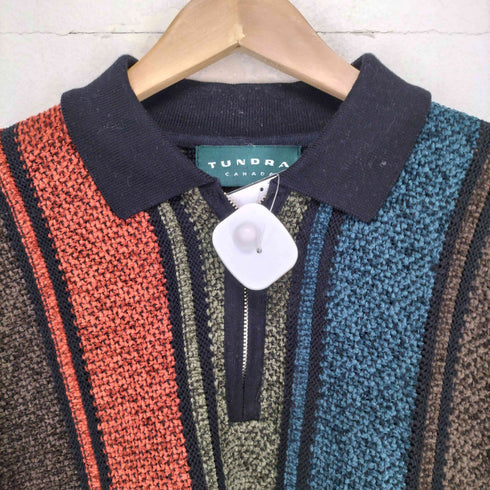 ツンドラ tundra ハーフジップニット メンズ  L